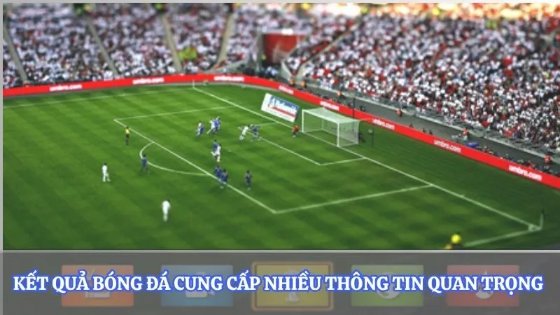 Kết quả bóng đá cung cấp nhiều thông tin quan trọng